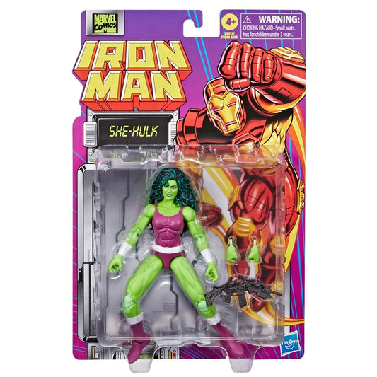 (Pre-Order August 2024) Iron Man Marvel Legends She-Hulk 6-Inch Action Figure