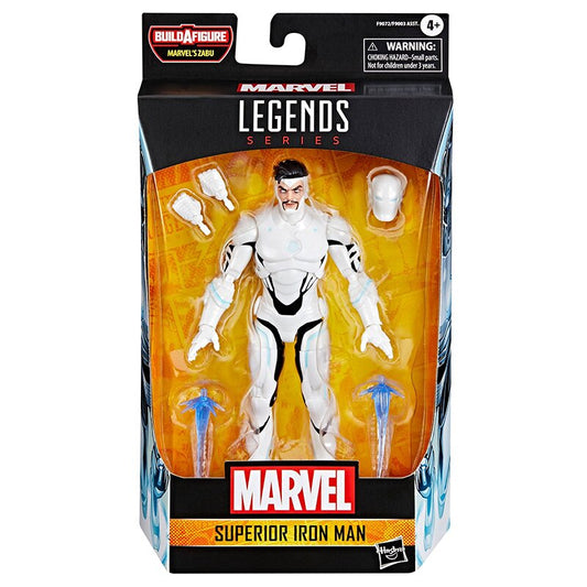 (Pre-Order July 2024) Marvel Legends Zabu Series Superior Iron Man 6-Inch Action Figure
