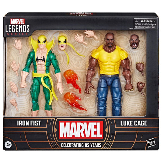 (Pre-Order September 2024) Marvel Legends Series Iron Fist and Luke Cage 85th Anniversary Comics 6-Inch Action Figures