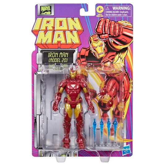(Pre-Order August 2024) Iron Man Marvel Legends Iron Man (Model 20) 6-Inch Action Figure