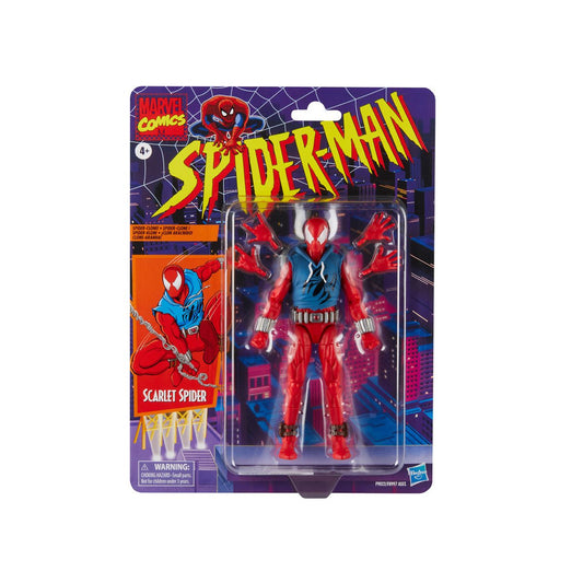 (Pre-Order July 2024) Spider-Man Marvel Legends Comic 6-inch Scarlet Spider Action Figure