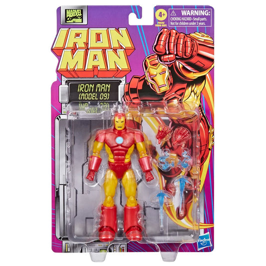 (Pre-Order August 2024) Iron Man Marvel Legends Iron Man (Model 9) 6-Inch Action Figure